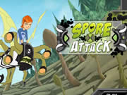 Ben 10 Spores Attack