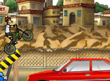 Ben 10 Street Stunt