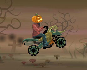 Pumpkin Head Rider