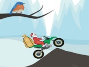 Santa On Motorbike