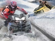 Snowmobile Racing