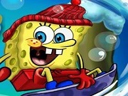 Spongebob Snowboarding